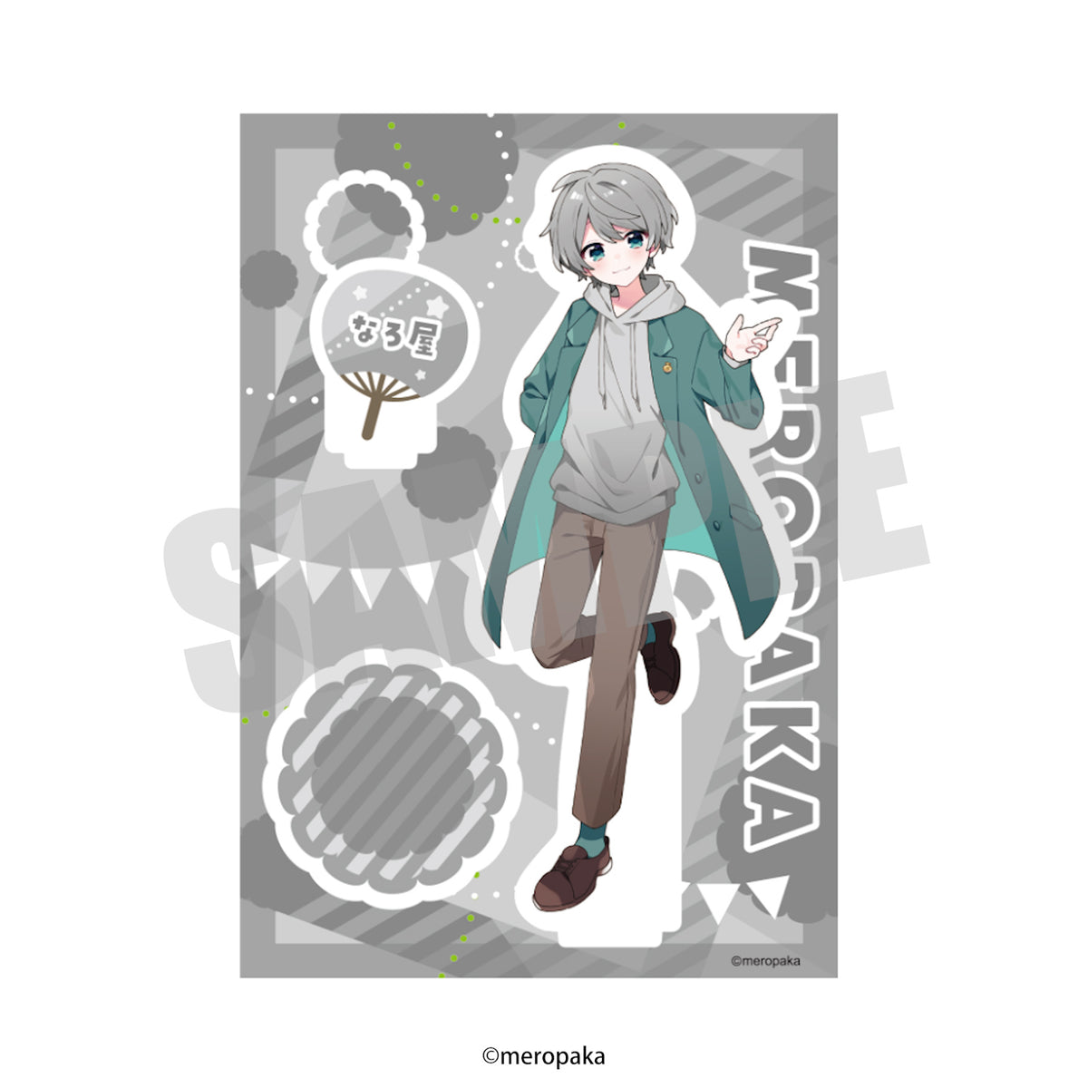 めろんぱーかー なろ屋 アクリルスタンド まとめ売り 10月下旬〜順次発送予定] アクリルスタンド 文化祭ver. なろ屋 – めろ