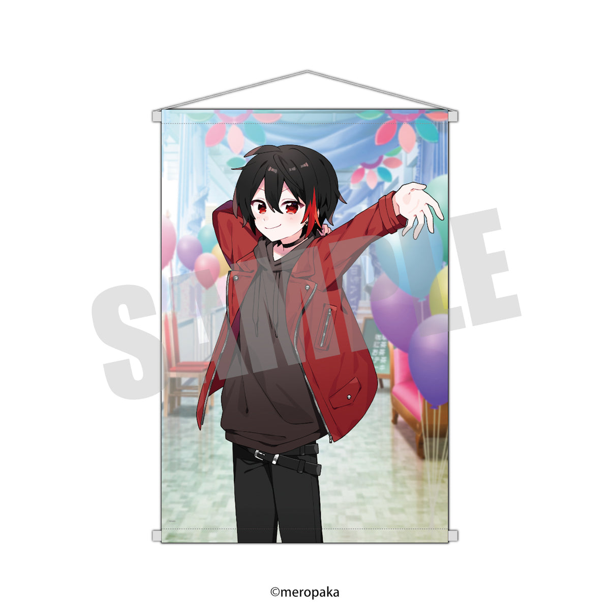 めろぱか⭐︎なろ屋⭐︎タペストリー 10月下旬〜順次発送予定] めろぱかタペストリー 文化祭ver. kamome