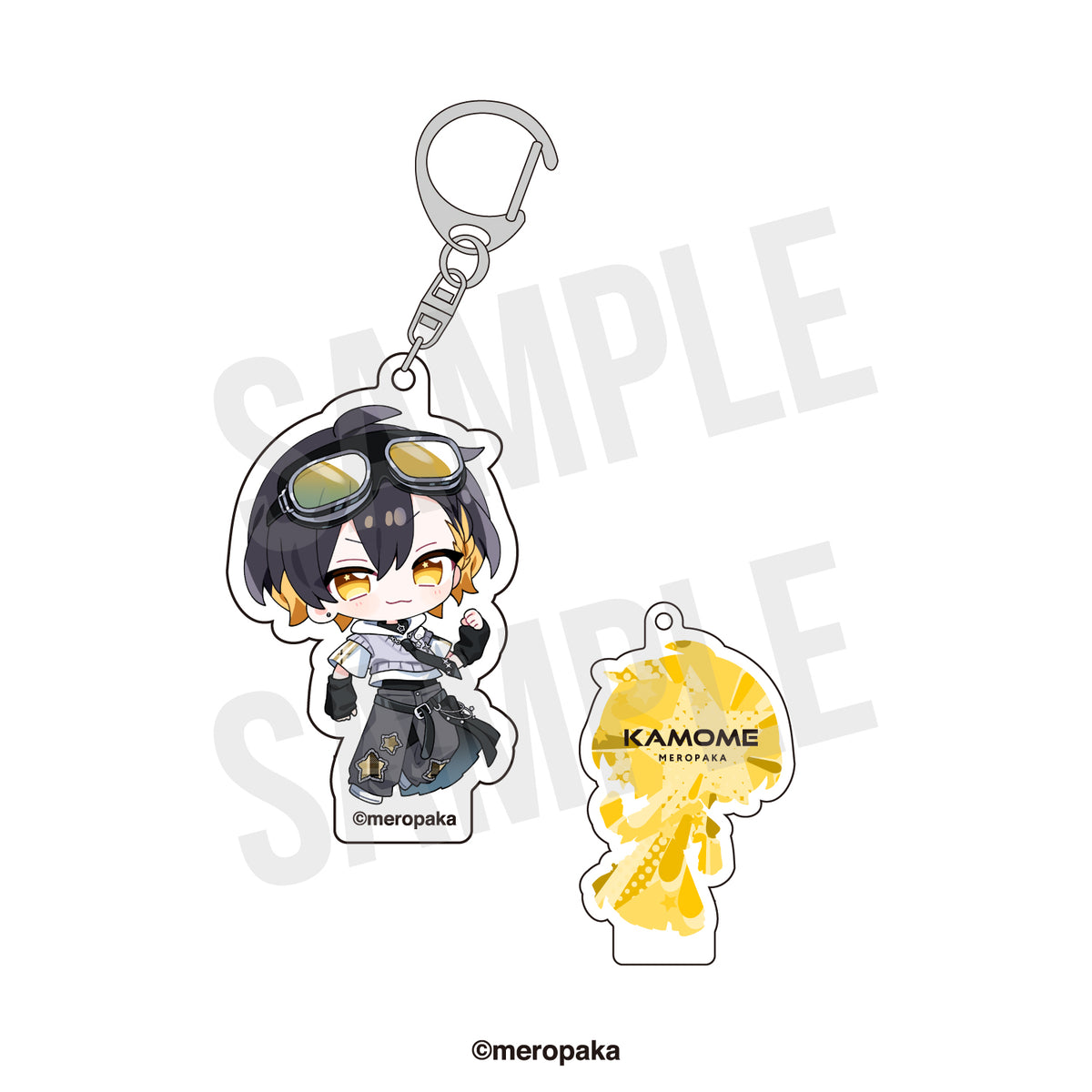 数量限定】アクリルキーホルダー めろんせれぶれーしょん ver.(kamome