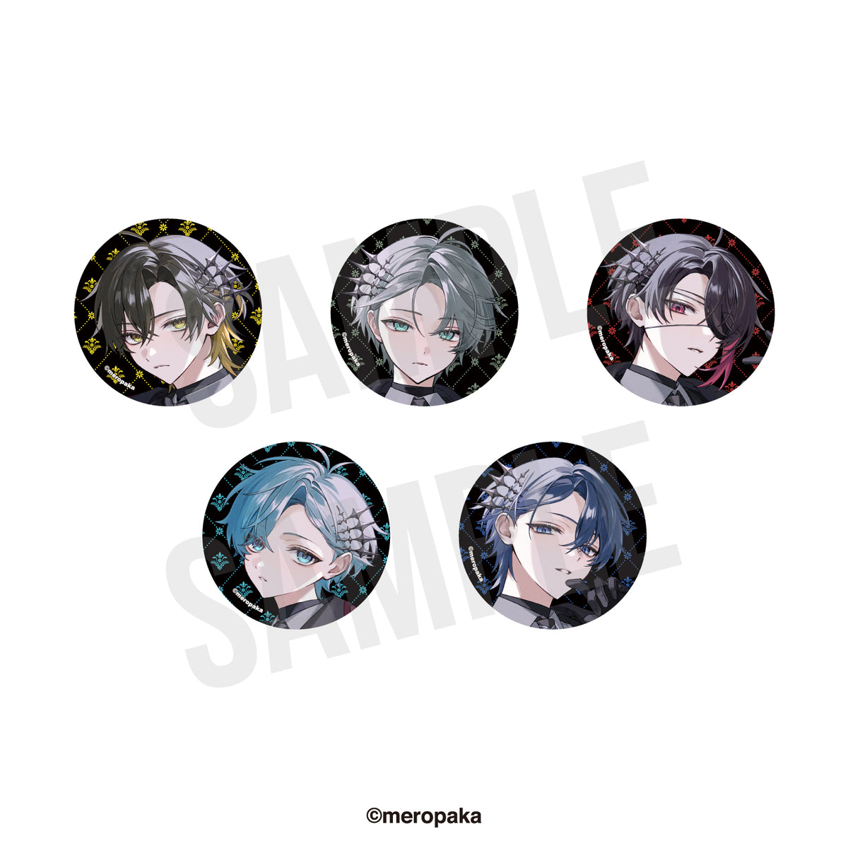 数量限定】めろぱかランダム缶バッジ 2025年冬 ver. – めろぱかマーケット