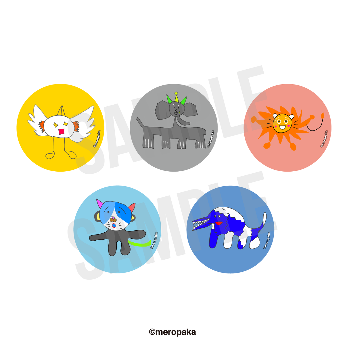 雲生 缶バッジ まとめ 全力回避フラグちゃん! 6周年記念 トレーディング缶バッジ（全10種