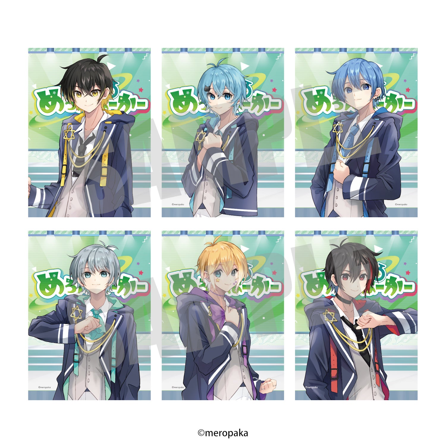 めろんぱーかー　ブロマイド　５月　めろんぱん学園　なろ屋 めろんぱーかー ブロマイド 5月 めろんぱん学園 なろ屋 めろんぱー