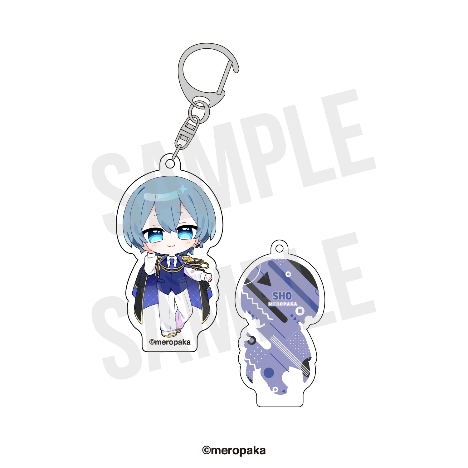 3月下旬以降順次発送予定】アクリルキーホルダー めろんりゆにおんver