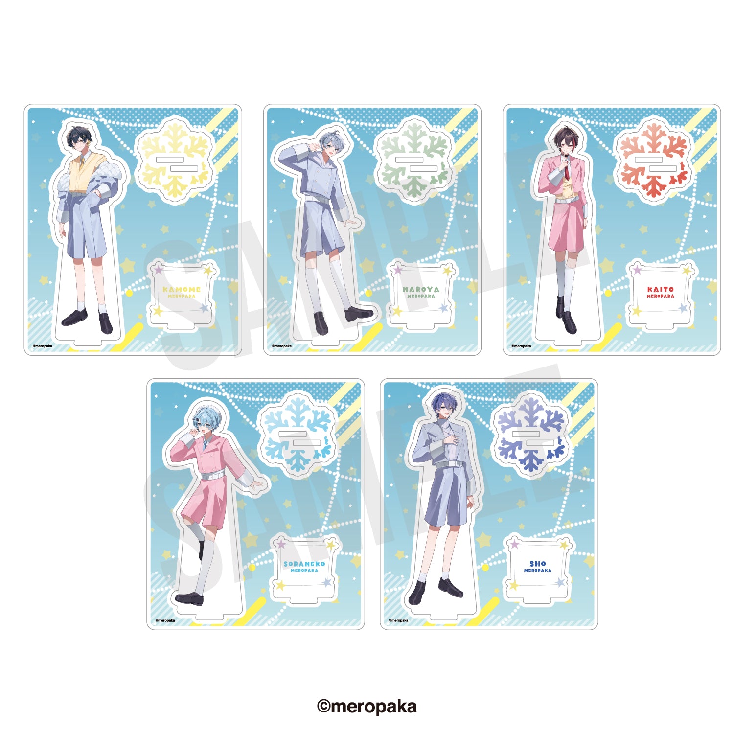 数量限定】アクリルスタンド フレンズ ver.(kamome) – めろぱかマーケット