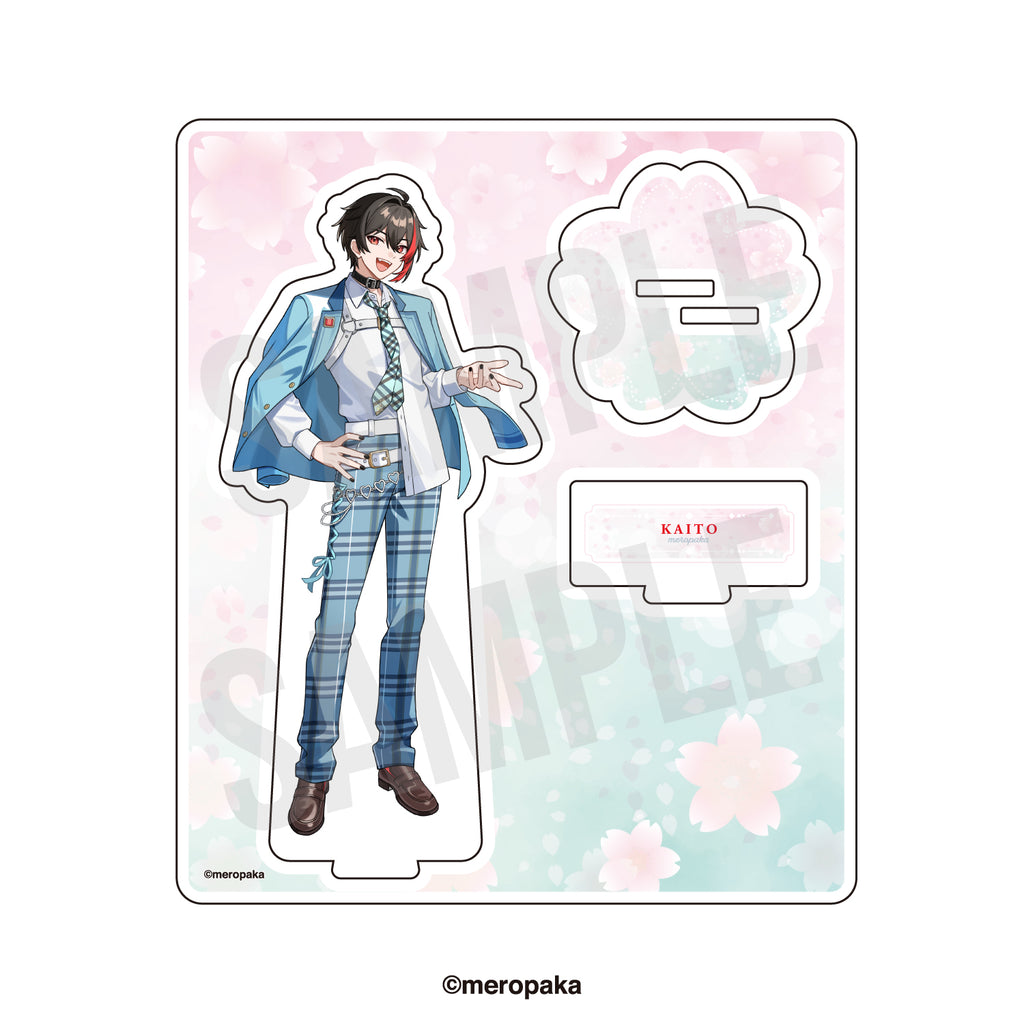 めろんぱーかー クリアカード アクリルスタンド KAITOストーリー セット 数量限定】アクリルスタンド 春恋エスコート ver.(KAITO) – めろぱか