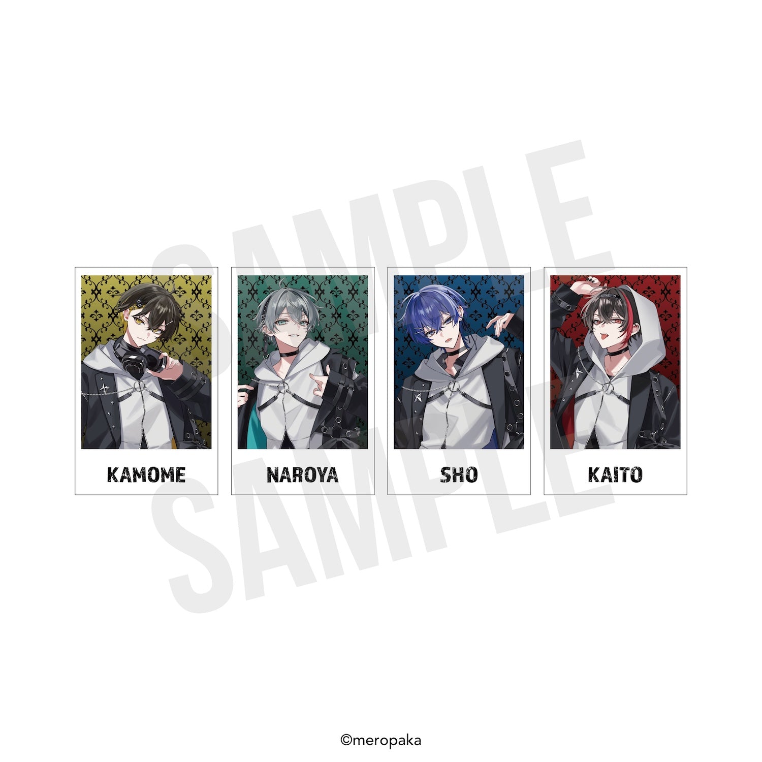 数量限定】めろぱかランダムチェキ風カード 2026年夏 ver. – めろぱか