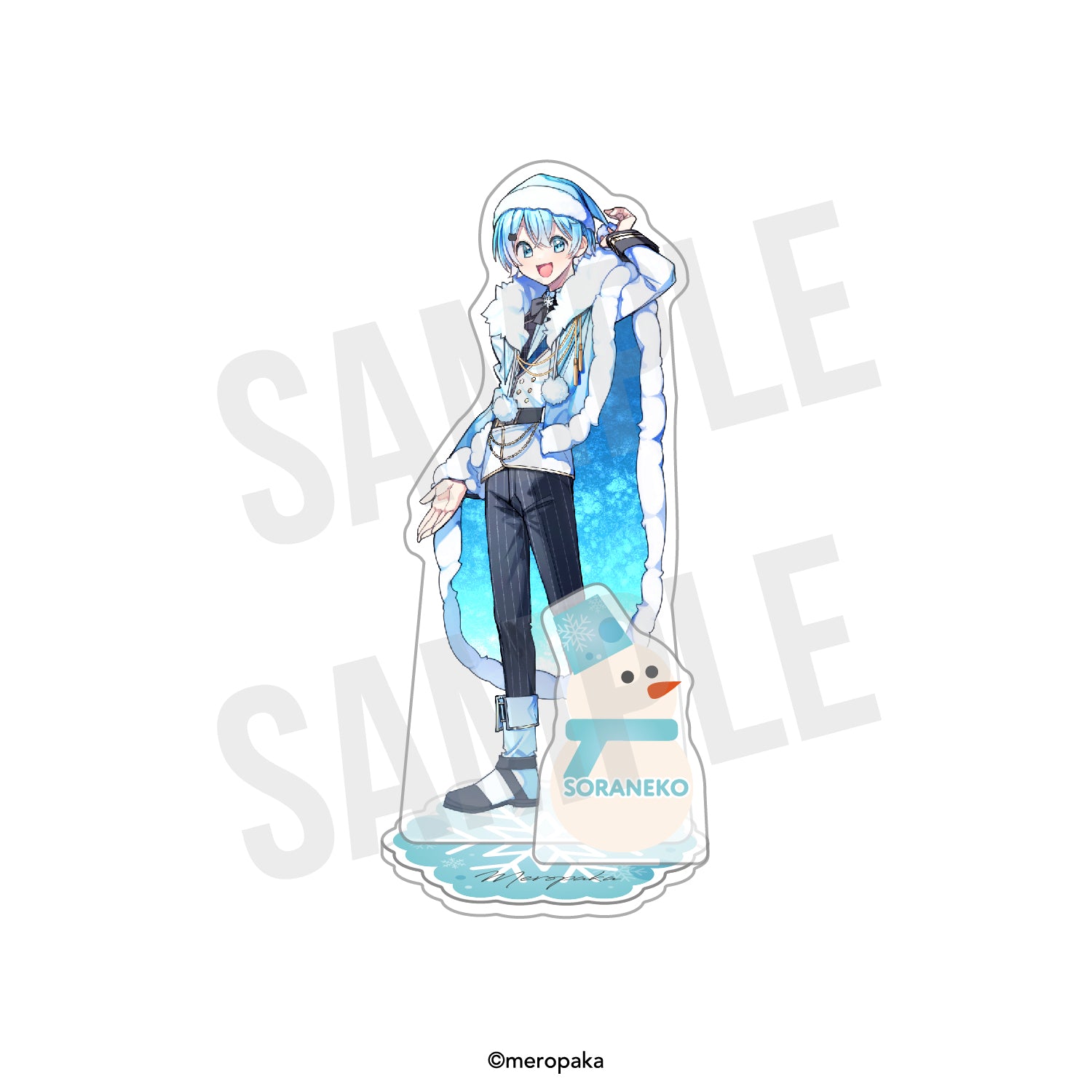 2月中旬頃発送予定］アクリルスタンド めろんめろでぃーver. そらねこ