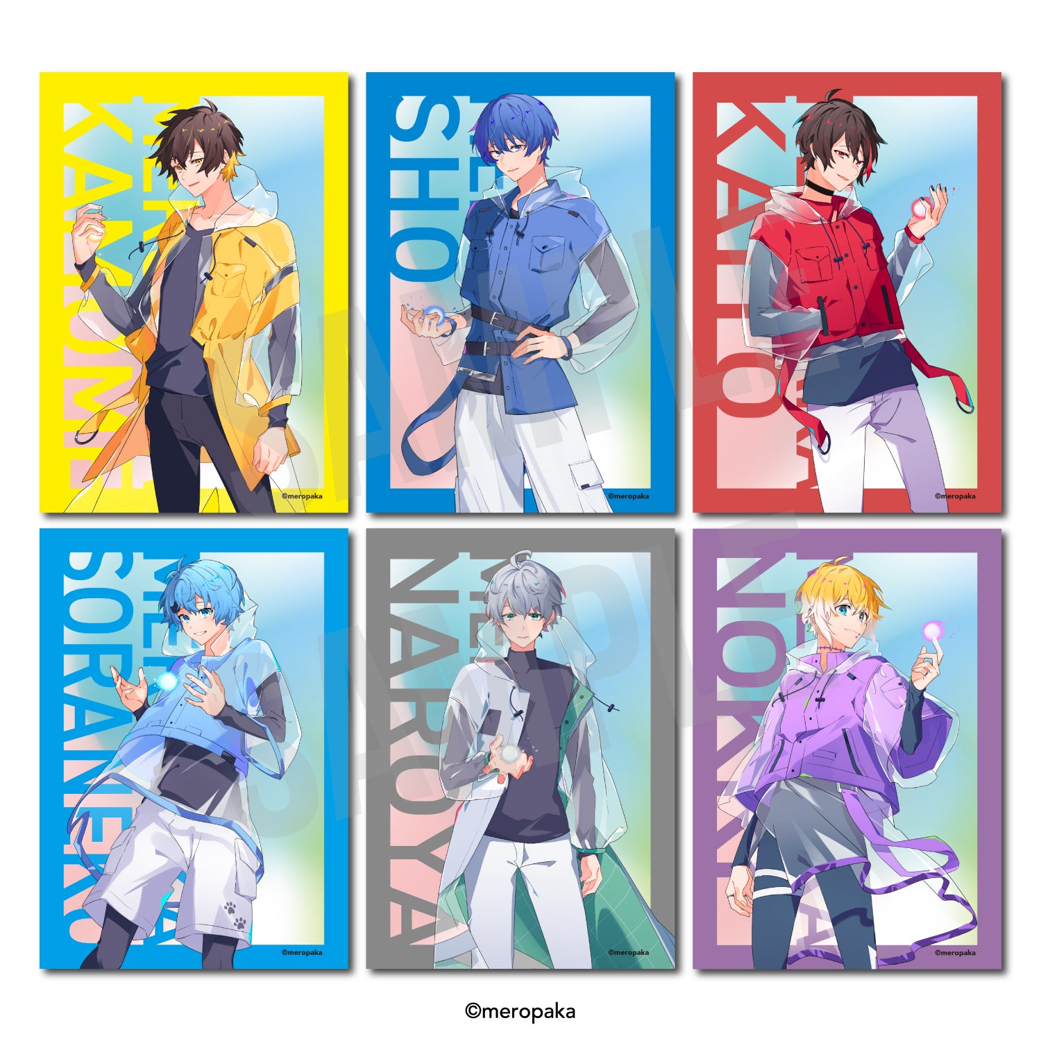 2月中旬頃発送予定］めろぱかランダムブロマイドくじ めろんめろ