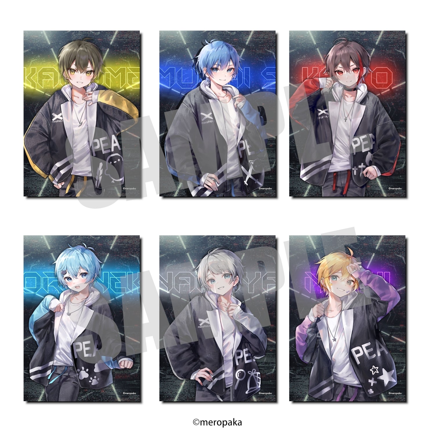 8月上旬頃発送予定]めろぱかランダムブロマイドくじ サマー