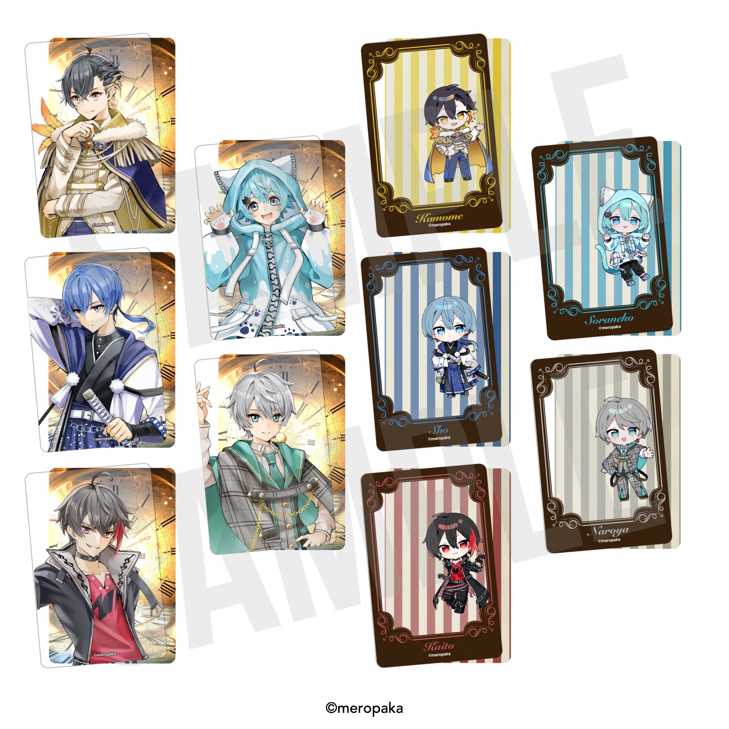 めろんぱーかー詰め合わせ smr-goods_ClearCard_2_2048x.
