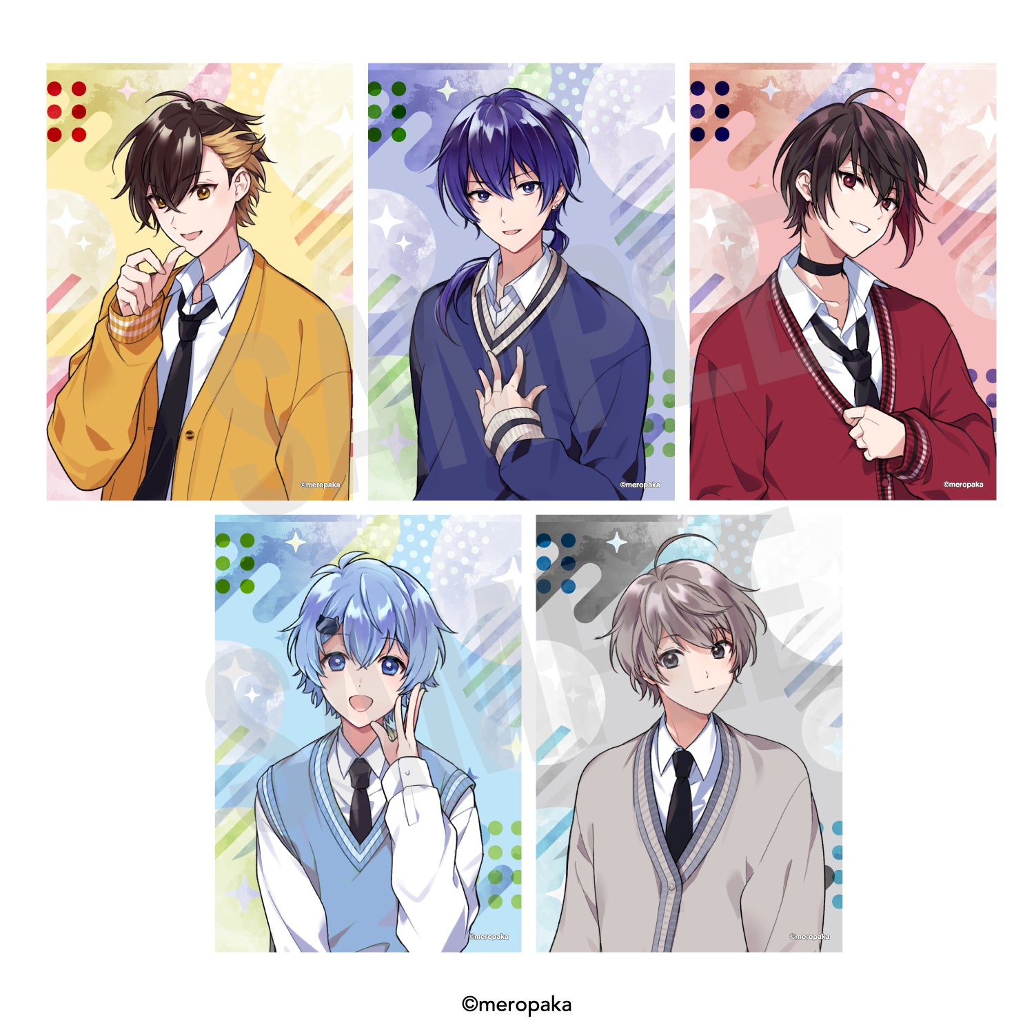 9月下旬以降順次発送予定】めろぱかランダムブロマイドくじ タワー